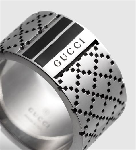 gucci bullring|gucci silver rings uk.